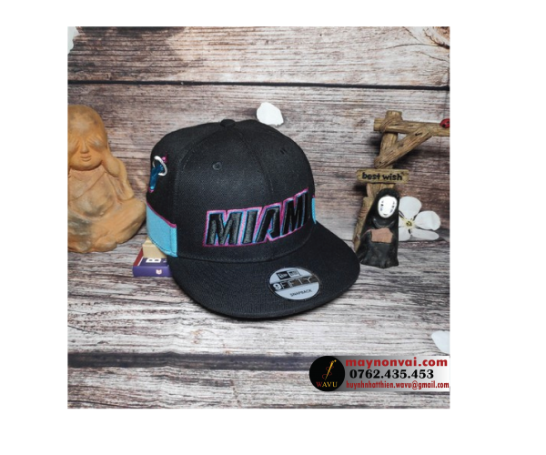 Nón Snapback 6 múi 012